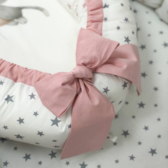 Protectie somn – Baby Nest Pink Cat